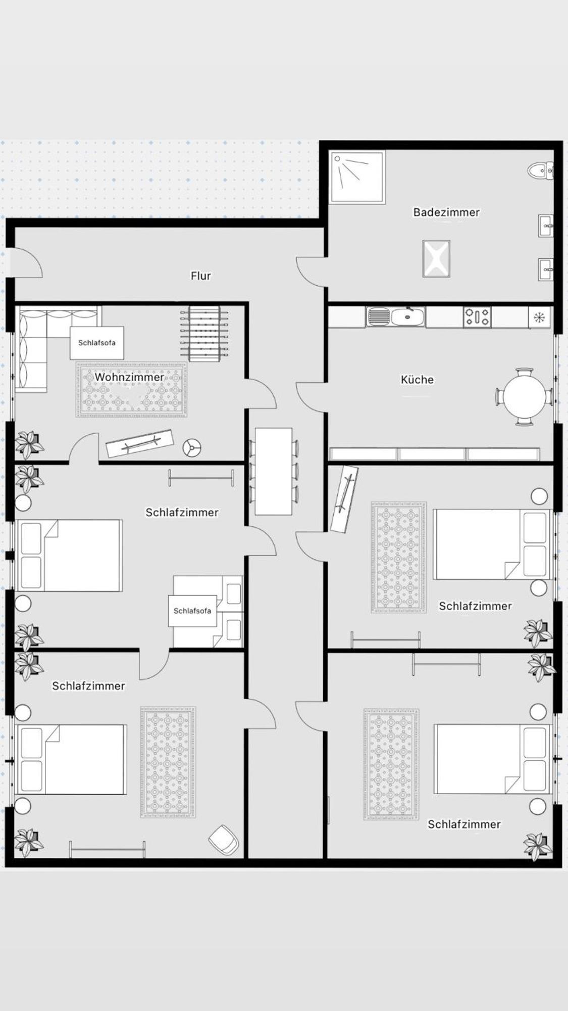 150Qm Loft, Tischtennis, Dart, Tischkicker Hamburg Exterior photo